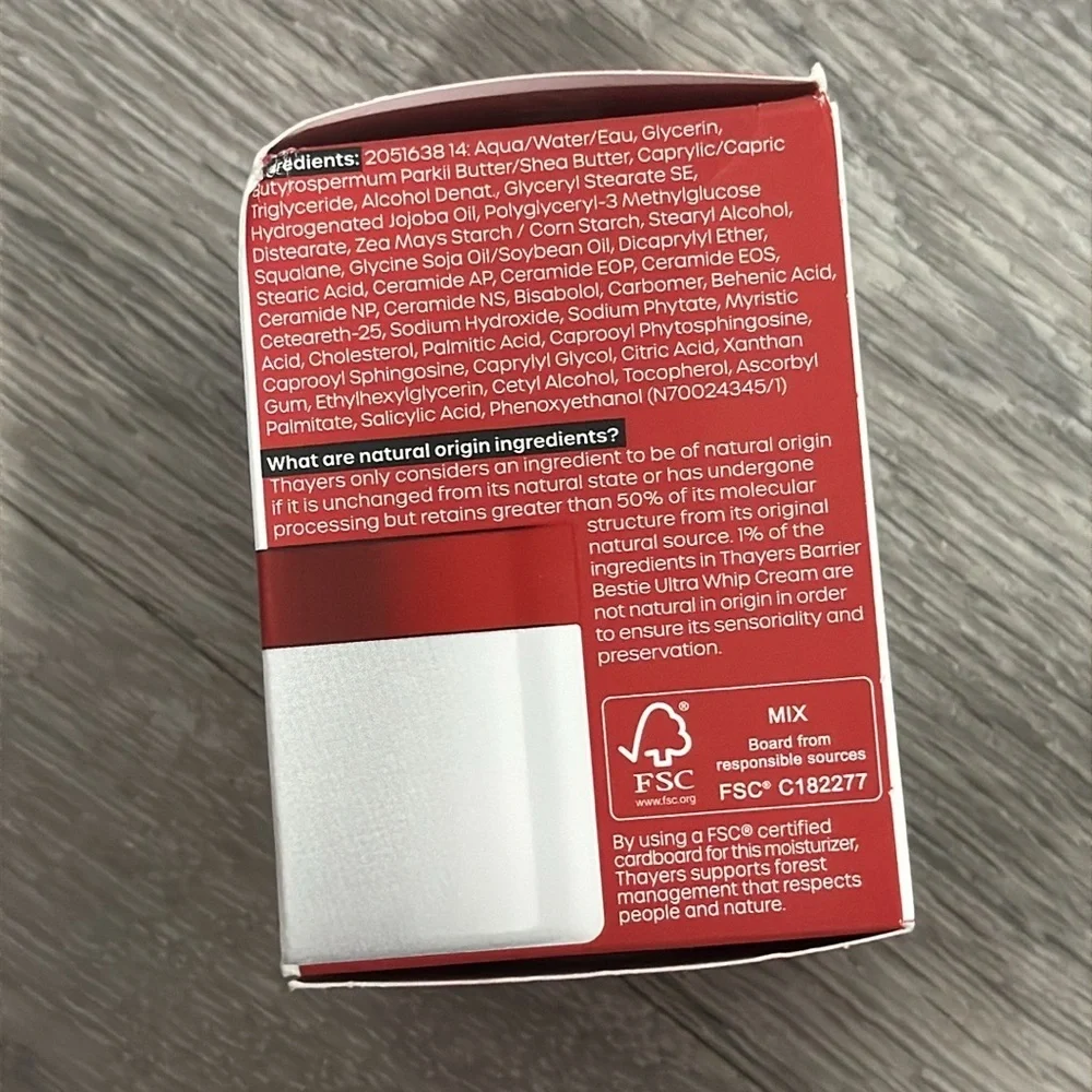 Thayers Face Care Barrier Bestie Ultra Whip Cream - 2 fl oz